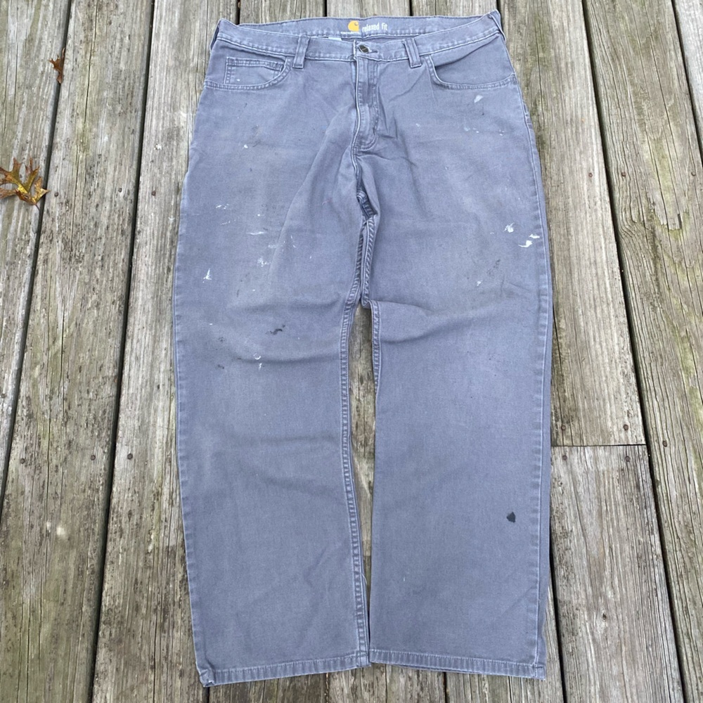 Carhartt Gray Relaxed Fit Jeans